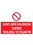 Bantların Arasından Geçmek Uyarı Tabelası - 20 x 30 Foreks - Kbk5 1