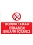 Bu Noktadan İtibaren Sigara İçilmez Uyarı Tabelası - 50 x 70 Foreks - SİG17 1