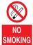 No Smoking Uyarı Tabelası - 20 x 30 Foreks - SİG31 1