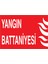 Yangın Battaniyesi Uyarı Tabelası - 35 x 50 Foreks - Y5 1