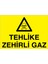 Tehlike Zehirli Gaz Uyarı Tabelası - 35 x 50 Foreks - DG39 1