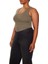 Plus Size Triko Korsajlı Atlet 5