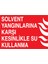 Solvent Yangınlarına Karşı Kesinlikle Su Kullanma Uyarı Tabelası - 70 x 100 Foreks - Y34 1