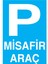 Misafir Araç Uyarı Tabelası - 20 x 30 Foreks - P12 1