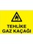 Tehlike Gaz Kaçağı Uyarı Tabelası - 70 x 100 Foreks - Dg6 1
