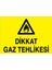 Dikkat Gaz Tehlikesi Uyarı Tabelası - 20 x 30 Foreks - DG11 1