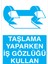 Taşlama Yaparken İş Gözlüğü Kullan Uyarı Tabelası - 35 x 50 Foreks - GK30 1