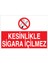 Kesinlikle Sigara İçilmez Uyarı Tabelası - 20 x 30 Foreks - SİG22 1