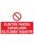 Elektrik Panosu Uyarı Tabelası - 70 x 100 Foreks - PAN18 1
