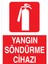 Yangın Söndürme Cihazı Uyarı Tabelası - 70 x 100 Alüminyum Kompozit Panel - Y53 1