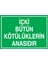 İçki Bütün Kötülüklerin Anasıdır Uyarı Tabelası - 35 x 50 Foreks - Iç1 1