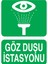 Göz Duşu İstasyonu Uyarı Tabelası - 50 x 70 Foreks - Gvd2 1