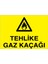 Tehlike Gaz Kaçağı Uyarı Tabelası - 20 x 30 Foreks - Dg6 1