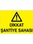 Dikkat Şantiye Sahası Uyarı Tabelası - 35 x 50 Foreks - Şa6 1