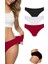 3 Adet Kadın Dikişsiz Lazer Kesim Esnek İz Yapmayan Külot S5 1