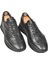 Desenli Bağcıklı Yüksek Taban Deri Spor Ayakkabı Casual Sneaker 2509994 4