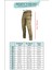 Önü Fermuarlı Yan Cepler Çıtçıtlı Dar Paça Kargo Pantolon 1901587 3