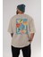 Cocktails Arka Baskılı Oversize T-Shirt Erkek Kadın Unisex %100 Pamuk Bisiklet Yaka Tişort 4