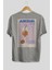 Aperol Spritz Arka Baskılı Oversize T-Shirt Erkek Kadın Unisex %100 Pamuk Bisiklet Yaka Tişort 2