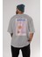 Aperol Spritz Arka Baskılı Oversize T-Shirt Erkek Kadın Unisex %100 Pamuk Bisiklet Yaka Tişort 4