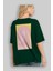 Vodka Limon Arka Baskılı Oversize T-Shirt Erkek Kadın Unisex %100 Pamuk Bisiklet Yaka Tişort 4