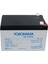 Yokohama YH-1212 12 Volt - 12 Amper Kuru Akü (151 x 98 x 95 Mm) 2