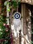 El Yapımı Nazarlık Örgülü ve Kuş Tüyü Süslemeli Düş Kapanı Dreamcatcher 18 x 60 cm 1