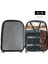 Abs Piramit Canyon Serisi Valiz, Gri - Kabin Boy 3