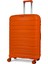 Karbon Pp Horizon Serisi Kırılmaz Valiz, Turuncu - Büyük Boy 1