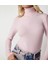 Joshine Kadin Pembe Bogazli Triko Body 1