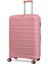 Karbon Pp Horizon Serisi Kırılmaz Valiz, Pudra - Büyük Boy 1