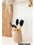 Mutfak Bambu Silikon Isıya Dayanıklı Kaşık Kepçe Spatula Takımı 5 Li Set 4