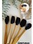 Mutfak Bambu Silikon Isıya Dayanıklı Kaşık Kepçe Spatula Takımı 5 Li Set 1