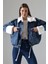 Içi Kürk Oversize Denim Ceket 3
