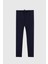 Erkek Slim Fit Beli Lastikli Ipli Fermuarlı Likralı Rahat Lacivert Jogger Pantolon 1