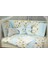 Bebek Uyku Seti Nevresim Takımı 60x120 Zuzu Mavi 4