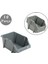 DG40 Depo Raf Düzenleyici Parça Saklama Avadanlık Kutusu 12 Parça 490x310x200 mm 9