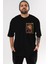 Kyojuro Rengoku Ön Sol Baskılı Oversize T-Shirt Erkek Kadın Unisex Pamuk Bisiklet Yaka Tişort 1