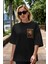 Kyojuro Rengoku Ön Sol Baskılı Oversize T-Shirt Erkek Kadın Unisex Pamuk Bisiklet Yaka Tişort 5