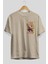 Kyojuro Rengoku Ön Sol Baskılı Oversize T-Shirt Erkek Kadın Unisex Pamuk Bisiklet Yaka Tişort 2