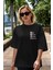 Eat, Sleep, Anime, Repeat Ön Sol Baskılı Oversize T-Shirt Erkek Kadın Unisex Pamuk Bisiklet Yaka Tişort 5