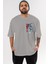 Monkey D. Luffy Gear5 2 Ön Sol Baskılı Oversize T-Shirt Erkek Kadın Unisex Pamuk Bisiklet Yaka Tişort 1