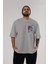Monkey D. Luffy Gear5 2 Ön Sol Baskılı Oversize T-Shirt Erkek Kadın Unisex Pamuk Bisiklet Yaka Tişort 5