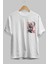 Demon Slayer Slayers Ön Sol Baskılı Oversize T-Shirt Erkek Kadın Unisex Pamuk Bisiklet Yaka Tişort 2