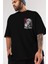 Kaneki Ken Tokyo Ghoul Ön Sol Baskılı Oversize T-Shirt Erkek Kadın Unisex Pamuk Bisiklet Yaka Tişort 3