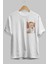 Umaru Doma 5 Ön Sol Baskılı Oversize T-Shirt Erkek Kadın Unisex Pamuk Bisiklet Yaka Tişort 2
