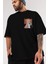 Umaru Doma 5 Ön Sol Baskılı Oversize T-Shirt Erkek Kadın Unisex Pamuk Bisiklet Yaka Tişort 3