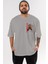 Dragonball Drmakigero Ön Sol Baskılı Oversize T-Shirt Erkek Kadın Unisex Pamuk Bisiklet Yaka Tişort 1