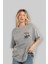 Nobara Kugisaki 6 Ön Sol Baskılı Oversize T-Shirt Erkek Kadın Unisex Pamuk Bisiklet Yaka Tişort 4