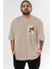 Shouyou Hinata 3 Ön Sol Baskılı Oversize T-Shirt Erkek Kadın Unisex Pamuk Bisiklet Yaka Tişort 1